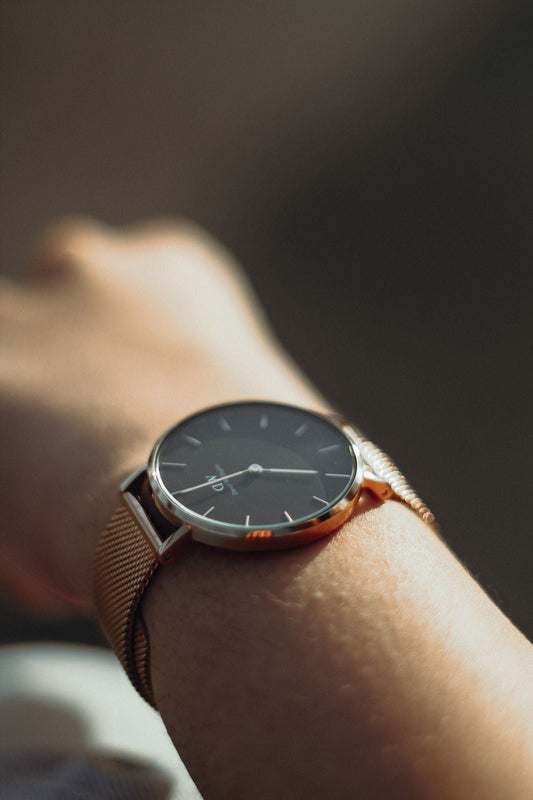 Mesh Steel Watch - Silver
