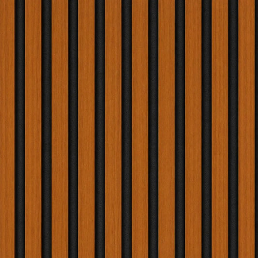 Akustisches Holz-Lamellenpaneel für Wände 270x110 cm